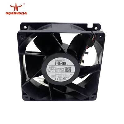 452500123 ขนาดพัดลมเครื่องตัดอัตโนมัติ 120x120x38mm NMB 4715VL-05W-B76 สำหรับ Paragon HX