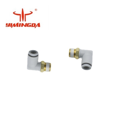 PN 465501062 คัตเตอร์อะไหล่ฟิตติ้งท่อข้อศอกชาย W / Sealant 6MM 1 / 8R