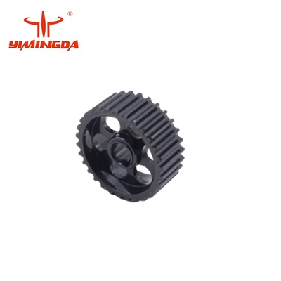 Long Life Auto Cutter Parts Pulley Gear Black Part No 128047 For Cutter Machine