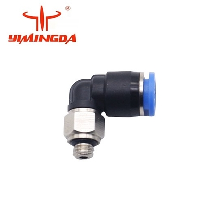 054811 ชิ้นส่วนเครื่องตัดอัตโนมัติ Pneumatic L Plug Screw QSML-M5-6 ชิ้นส่วนห้องตัดสิ่งทอ