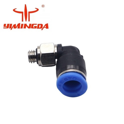 054811 ชิ้นส่วนเครื่องตัดอัตโนมัติ Pneumatic L Plug Screw QSML-M5-6 ชิ้นส่วนห้องตัดสิ่งทอ