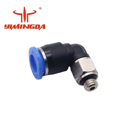 054811 ชิ้นส่วนเครื่องตัดอัตโนมัติ Pneumatic L Plug Screw QSML-M5-6 ชิ้นส่วนห้องตัดสิ่งทอ