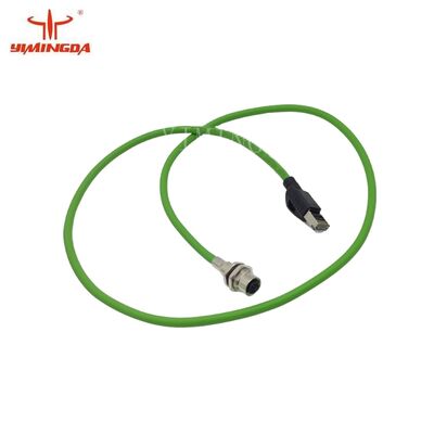 อะไหล่หมายเลข 98351000/1012388000 การประกอบเคเบิล, Bulkhead Ethercat ใน, 1m สําหรับ Paragon Cutter