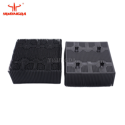 PN 92911001 ชิ้นส่วนเครื่องตัดอัตโนมัติ 1.6" ขนแปรงสี่เหลี่ยมสีดำ